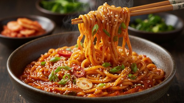 Korean Style Noodles Recipe