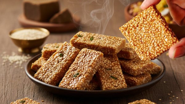 Makar Sankranti Special Gud Til Chikki