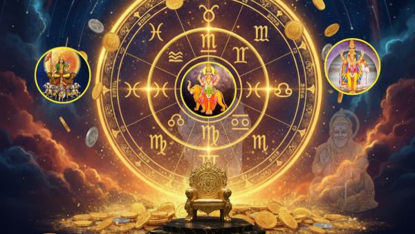 Moon And Mars Forming Dhan Yog