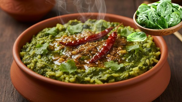 Palak Khichdi