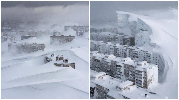 Record Snowfall In Russia s Kamchatka Snow Covers Apartments Chilling Photos Record Snowfall In Russia s Kamchatka Snow Covers Apartments Chilling Photos