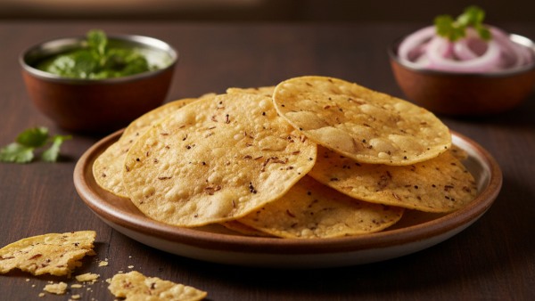 Urad Dal Papad Recipe