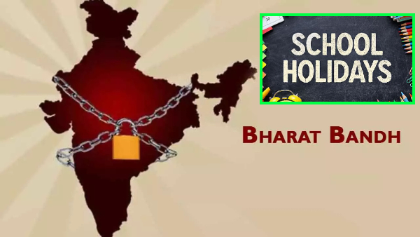 Bharat Bandh-School Holidays