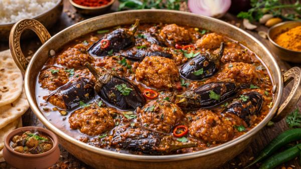 Bihari Style Traditional Baingan Badi Recipe