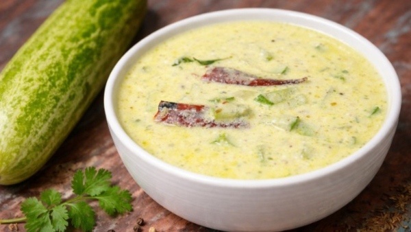 Cucumber Majjige Huli At Home In Kannada