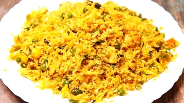 Hydrabadi Masala Palav For Breakfast