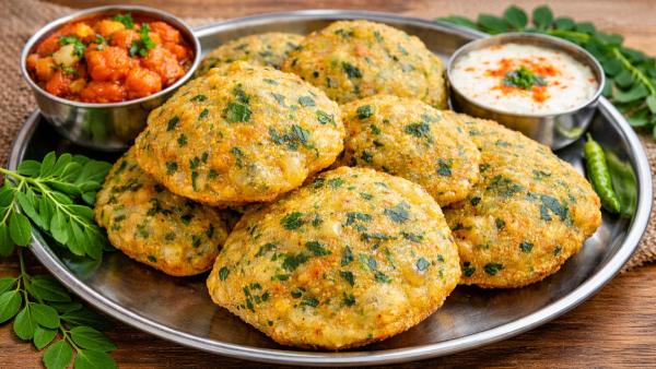 Moringa Leaves Poori Recipe