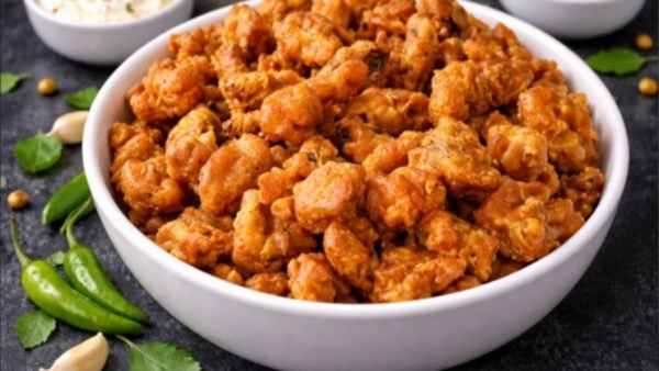 Mushroom Pakoda At Home Within 5 Minutes