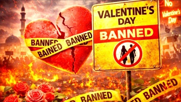 Valentine s Day Celebration Banned Here