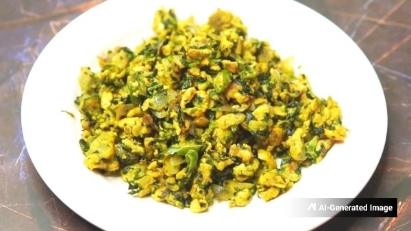 Fenugreek Egg Palya