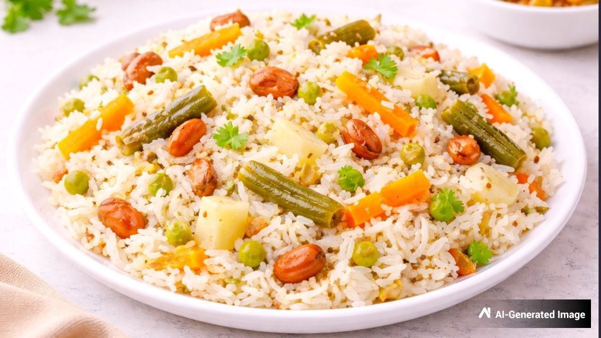 ಮಸಾಲೆ ಲೆಸ್ ವೈಟ್ ಪಲಾವ್; ವಿಭಿನ್ನ ರುಚಿ ವಿಶೇಷ ಖಾದ್ಯ ಸಿದ್ದಮಾಡಿ ನೋಡಿ!