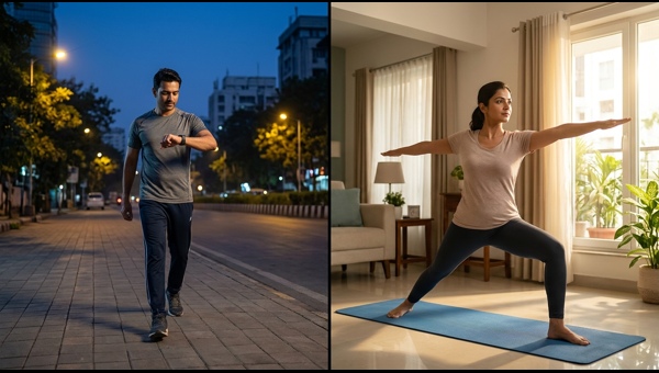 Heatwave Alert: Best Morning Workout Routine to Stay Fit in Summer | ಬಿಸಿಲಿನ ಬೇಗೆಯಿಂದ ಪಾರಾಗಲು ಬೆಳಗಿನ ವ್ಯಾಯಾಮದ ಟಿಪ್ಸ್ Heatwave Alert: Best Morning Workout Routine to Stay Fit in Summer | ಬಿಸಿಲಿನ ಬೇಗೆಯಿಂದ ಪಾರಾಗಲು ಬೆಳಗಿನ ವ್ಯಾಯಾಮದ ಟಿಪ್ಸ್