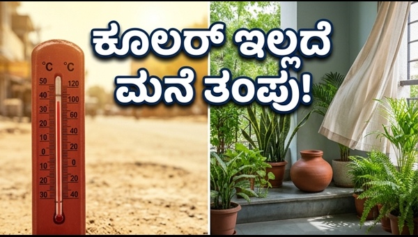 Keep Home Cool in Summer: Best Low-Cost Cooling Tips & Hacks | ಮನೆ ತಂಪಾಗಿಡಲು ಸರಳ ಉಪಾಯಗಳು
