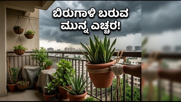 IMD Red Alert: Essential Safety Tips to Protect Your Balcony and Plants from Storms in 2026