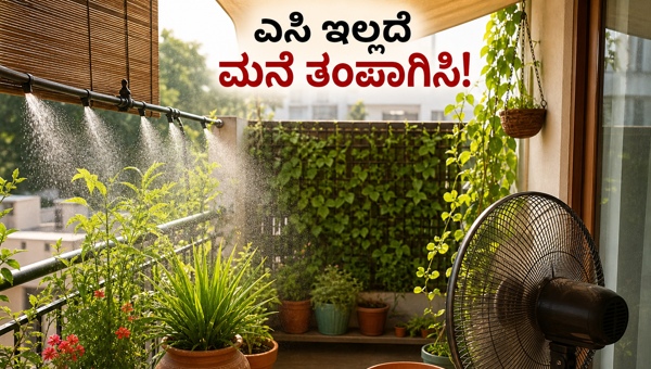 Home Cooling Tips for Summer 2026: Best Ways to Keep Your House Cool and Reduce Electricity Bills with Smart Balcony Gardening and Natural Methods