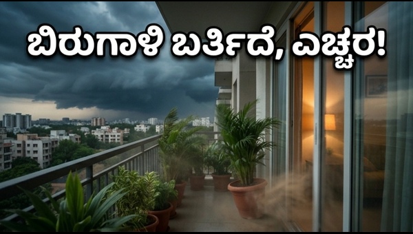 Weather Alert May 2026: How to Protect Your Home and Balcony Plants from Dust Storms and Heavy Rain