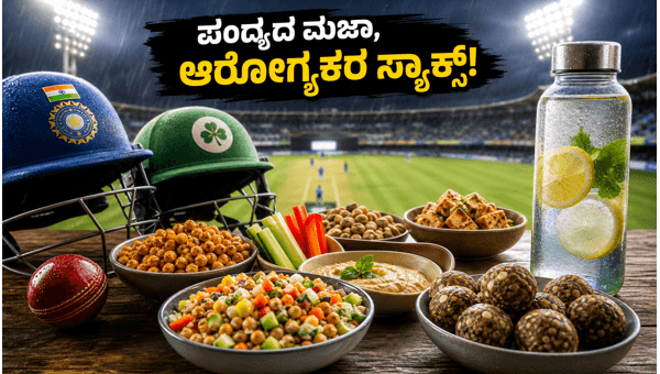 Healthy Protein Snacks for IND vs IRE T20 Match: Quick 15-Minute Recipes for Cricket Fans