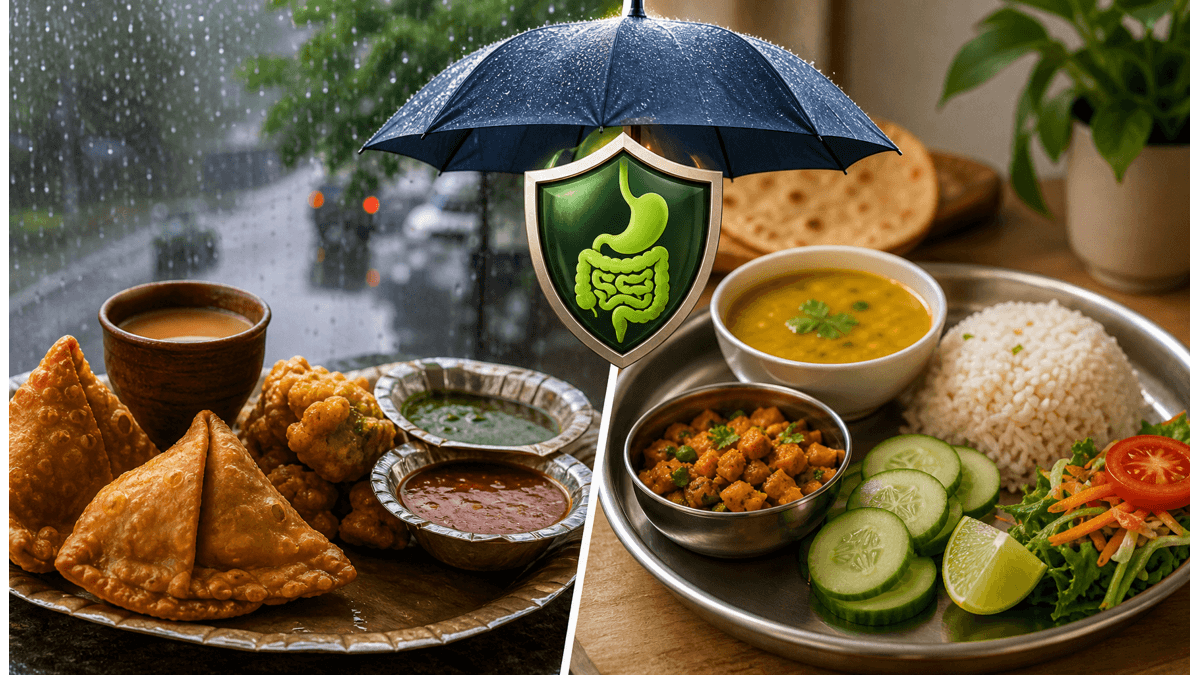 ಮಳೆಗಾಲದ ಎಚ್ಚರಿಕೆ: ಟೈಫಾಯಿಡ್ ಮತ್ತು ಸೋಂಕಿನಿಂದ ಪಾರಾಗಲು ನಿಮ್ಮ ಆಹಾರ ಕ್ರಮ ಹೀಗಿರಲಿ