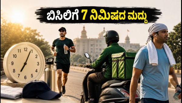 Bengaluru Heat Routine: 7-Minute Simple Steps to Beat the July 2026 Weather and Stay Hydrated Bengaluru Heat Routine: 7-Minute Simple Steps to Beat the July 2026 Weather and Stay Hydrated
