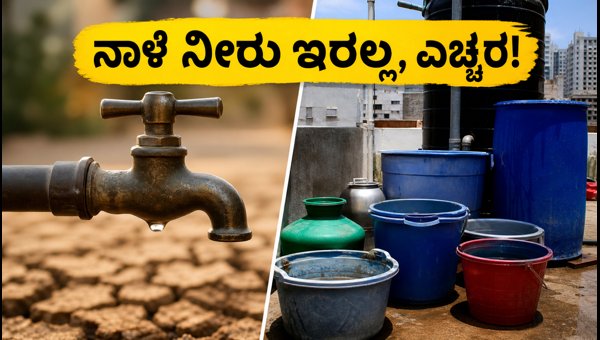 Bengaluru Water Cut: 12-Hour Supply Disruption on July 16, 2026 - Tips to Manage