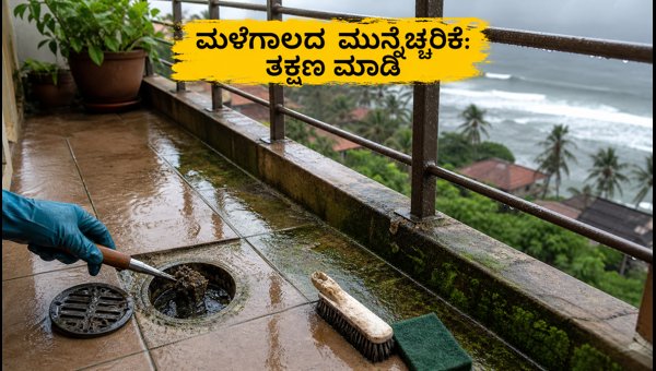 Coastal Karnataka Red Alert: Essential Home and Balcony Rain Protection Tips 2026 Coastal Karnataka Red Alert: Essential Home and Balcony Rain Protection Tips 2026