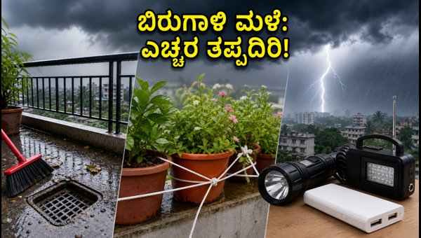 IMD Weather Warning 2026: Essential Home and Balcony Safety Tips for Storms and Heavy Rain IMD Weather Warning 2026: Essential Home and Balcony Safety Tips for Storms and Heavy Rain