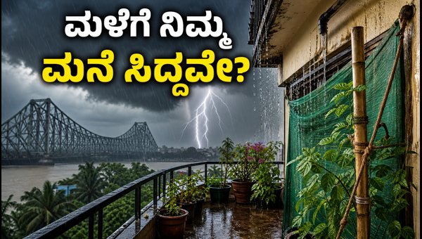 Kolkata Rain Alert: Essential Tips to Protect Your Balcony and Home from Storm Damage in 2026 Kolkata Rain Alert: Essential Tips to Protect Your Balcony and Home from Storm Damage in 2026