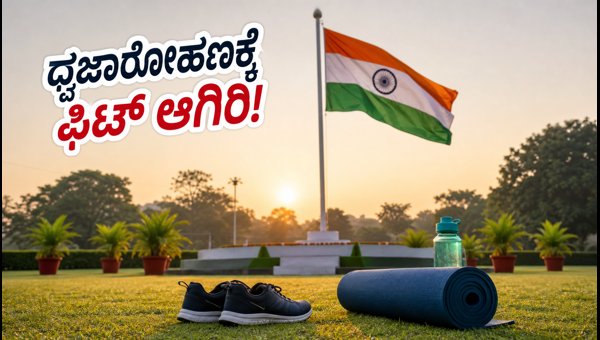 National Flag Adoption Day 2026: Simple Tricolor Exercises to Stay Fit During Flag Hoisting