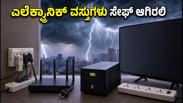 Protect Electronics from Thunderstorms in Delhi-NCR: Essential Safety Tips for 2026