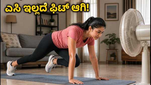 12-Minute Indoor Workout for Delhi-NCR Heat and Humidity: Stay Fit Without AC in August 2026
