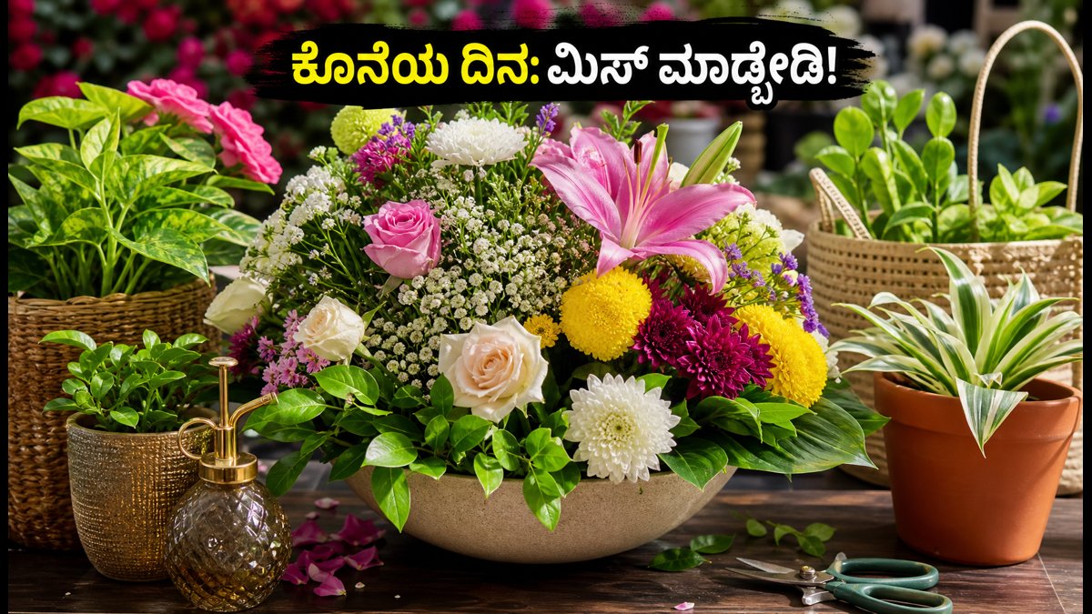 ಲಾಲ್‌ಬಾಗ್ ಫಲಪುಷ್ಪ ಪ್ರದರ್ಶನ: ಕೊನೆಯ ದಿನದ ಸಂಭ್ರಮ ಮತ್ತು ಮನೆಯನ್ನು ಸಿಂಗರಿಸುವ ಸುಲಭ ಟಿಪ್ಸ್