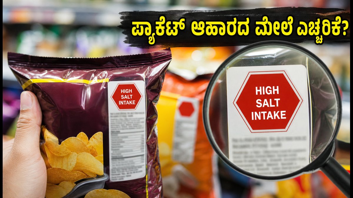 ಪ್ಯಾಕೆಟ್ ಆಹಾರದ ಮೇಲೆ ಕೆಂಪು ಷಡ್ಕೋನ ಎಚ್ಚರಿಕೆ: ಸುಪ್ರೀಂ ಕೋರ್ಟ್‌ನಲ್ಲಿ ಹೊಸ ತಿರುವು, ನಿಮಗೇನು ಲಾಭ?