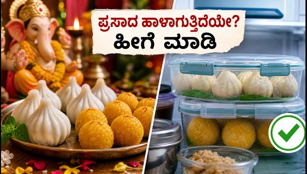 Ganesh Chaturthi 2026: How to Keep Modak and Prasad Fresh in Humid Weather
