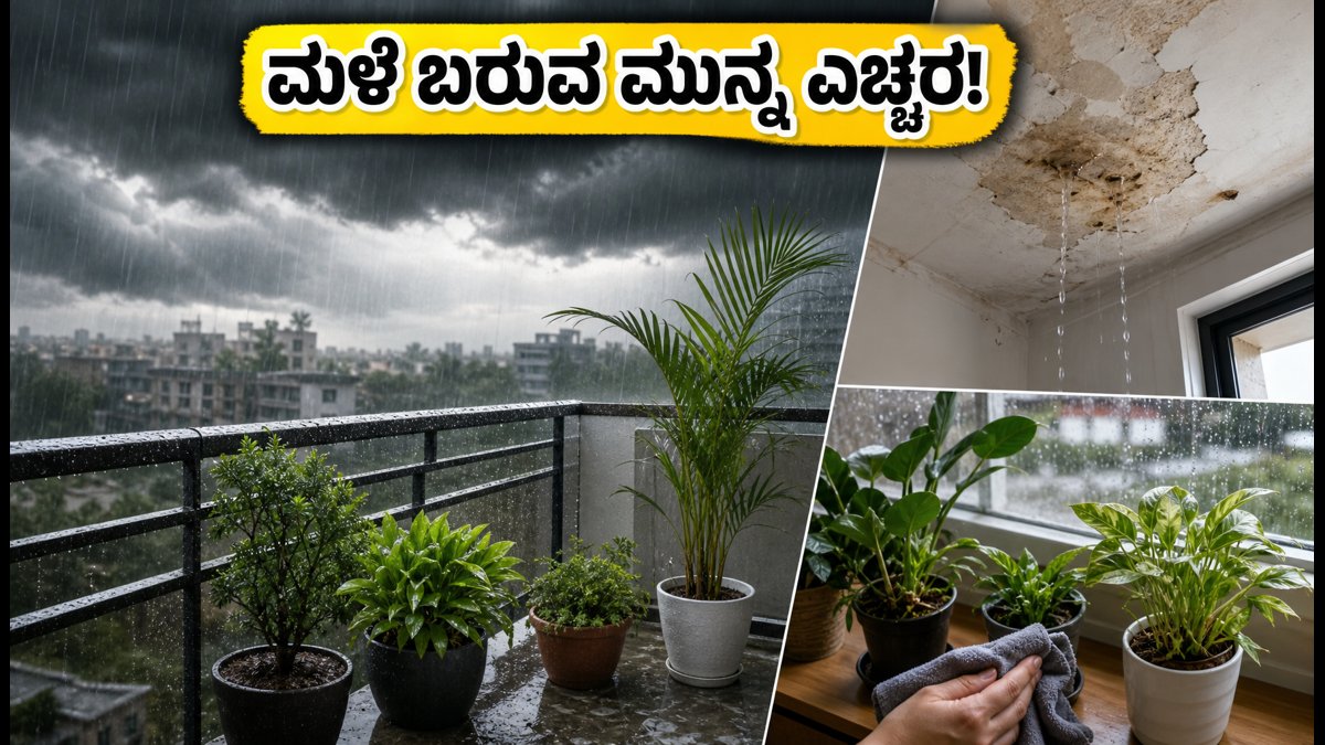 IMD ಮಳೆ ಅಲರ್ಟ್: ಬೆಂಗಳೂರು, ಚೆನ್ನೈ, ಕೇರಳದಲ್ಲಿ ಭಾರೀ ಮಳೆ; ಮನೆಯನ್ನು ಸುರಕ್ಷಿತವಾಗಿರಿಸಲು ಈ ಟಿಪ್ಸ್ ಪಾಲಿಸಿ!