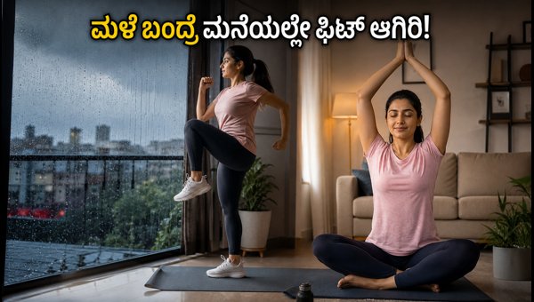 Delhi NCR Heavy Rain Alert: 12-Minute Home Cardio and Yoga Workout Plan for Fitness Delhi NCR Heavy Rain Alert: 12-Minute Home Cardio and Yoga Workout Plan for Fitness