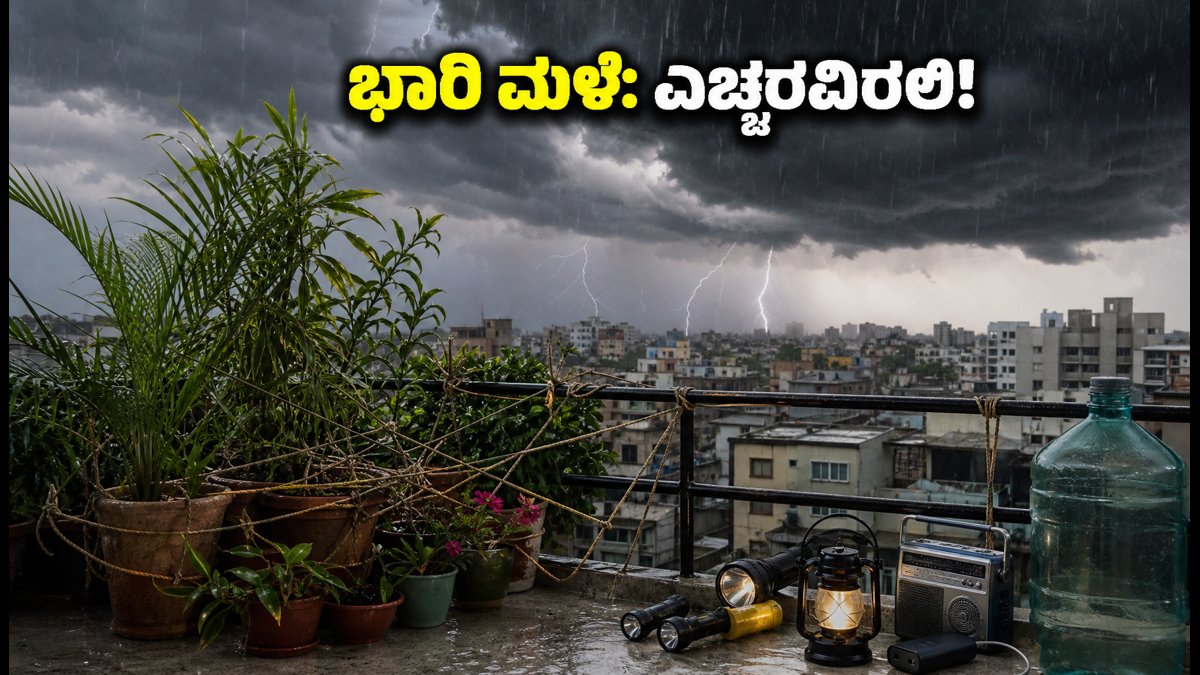 ಇಂದೇ ಎಚ್ಚರ! ದೆಹಲಿ-ಎನ್‌ಸಿಆರ್‌ನಲ್ಲಿ ಭಾರಿ ಮಳೆ, ಸಿಡಿಲು: ನಿಮ್ಮ ಸುರಕ್ಷತೆಗಾಗಿ ಈ 30 ನಿಮಿಷಗಳ ಚೆಕ್‌ಲಿಸ್ಟ್ ಪಾಲಿಸಿ