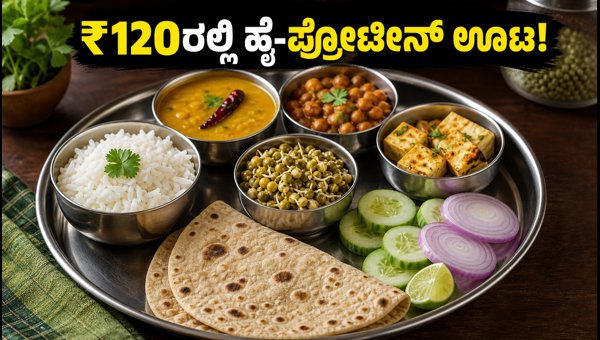 High-Protein Indian Thali Recipes Under 120 Rupees: Budget-Friendly Healthy Meals 2026