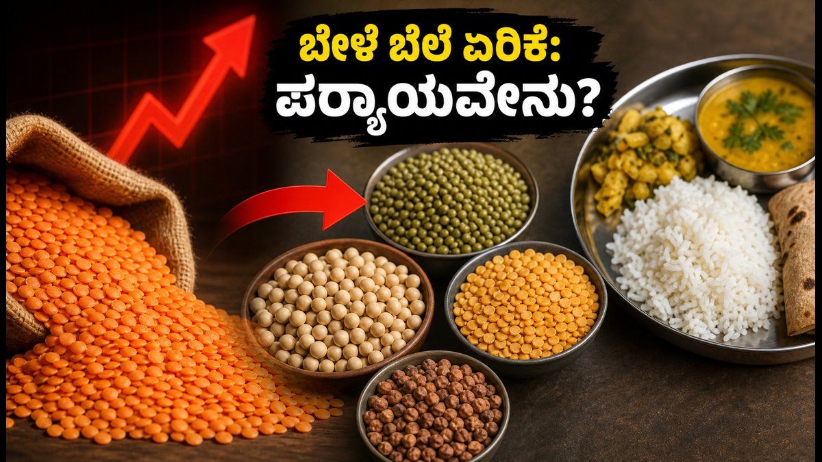 ಬೇಳೆಕಾಳು ಬೆಲೆ ಏರಿಕೆ: ₹20ಕ್ಕಿಂತ ಕಡಿಮೆ ವೆಚ್ಚದಲ್ಲಿ ಪ್ರೋಟೀನ್ ಪಡೆಯುವುದು ಹೇಗೆ?