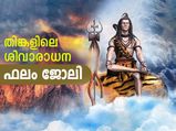 തിങ്കളിലെ ശിവാരാധന; ഫലം ജോലി