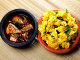 കപ്പ വേവിച്ചതും മീന്‍കറിയും  ഇനി പെട്ടെന്ന് 