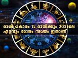 രാശിപ്രകാരം 12 രാശിക്കും 2021-ലെ ഏറ്റവും മോശം സമയം ഇതാണ്