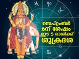 ശുക്രന്റെ സംക്രമണകാലം; സെപ്റ്റംബര്‍ 6ന് ശേഷം ഈ 5 രാശിക്കാര്‍ക്ക് ശുക്രദശ