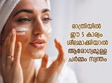 രാത്രിയില്‍ ഈ 5 കാര്യം ശീലമാക്കിയാല്‍ ശൈത്യകാലത്തും മങ്ങാത്ത ആരോഗ്യമുള്ള ചര്‍മ്മം സ്വന്തം 