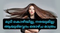  ദിവസം ചെല്ലുന്തോറും മുടി കൊഴിച്ചില്‍ കൂടുന്നോ: ആയുര്‍വ്വേദം പരിഹാരം കാണും