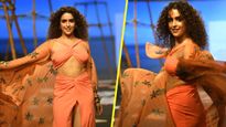 Lakme Fashion Week 2023: ഷോസ്‌റ്റോപ്പറായി സാനിയ മല്‍ഹോത്ര: ആത്മവിശ്വാസത്തോടെ റാമ്പില്‍