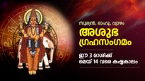 സൂര്യന്‍, രാഹു, വ്യാഴം ഗ്രഹസംഗമം; അശുഭയോഗം ദോഷം ചെയ്യും, ഈ 3 രാശിക്ക് കഷ്ടകാലം നിറഞ്ഞ സമയം