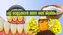 പല്ലിലെ മഞ്ഞ നിറത്തെ പാടേ അകറ്റി മുത്ത് പോലെ തിളങ്ങാന്‍ ഉപ്പും കടുകെണ്ണയും