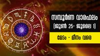 Weekly Horoscope: ജൂണ്‍ അവസാന ആഴ്ചയില്‍ മേടം- മീനം വരെ സമ്പൂര്‍ണ രാശിഫലം