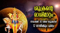 ധനമാര്‍ഗം കണ്ട് കണ്ണുതള്ളും, ശുക്രന്റെ രാശിമാറ്റം; നവംബര്‍ 30 വരെ ശുക്രനുദിക്കുന്ന രാശിക്കാര്‍ 
