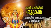 ഇരുകൈയ്യിലും പണം വന്നുനിറയും, 27 ദിവസം ശുക്രന്‍ ഈ രാശിക്കാരെ രാജാവാക്കും